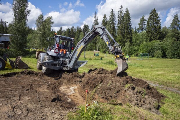 Rovastinkankaan rakennustyöt