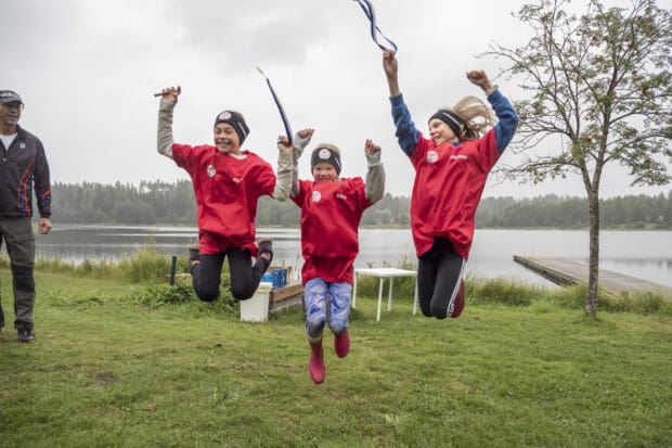 Hiihtokoulun päättäjäiset