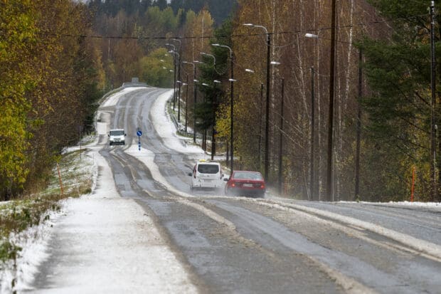 Eräjärventie asemanseudun kohdalla