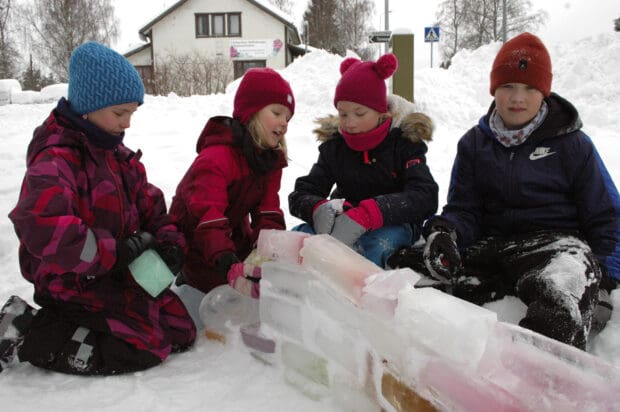 Länkipohjan jäälinna