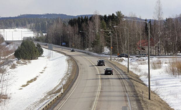 Oriveden eritasoliittymä, ramppi Jyväskylään